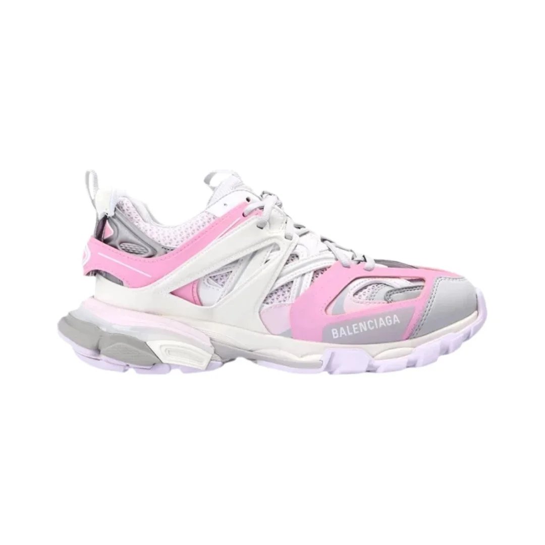 Grey Pink White