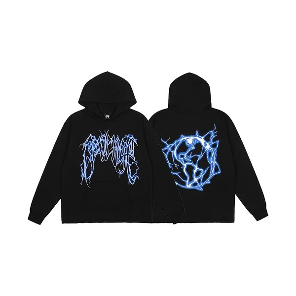 Black And Blue Lightning