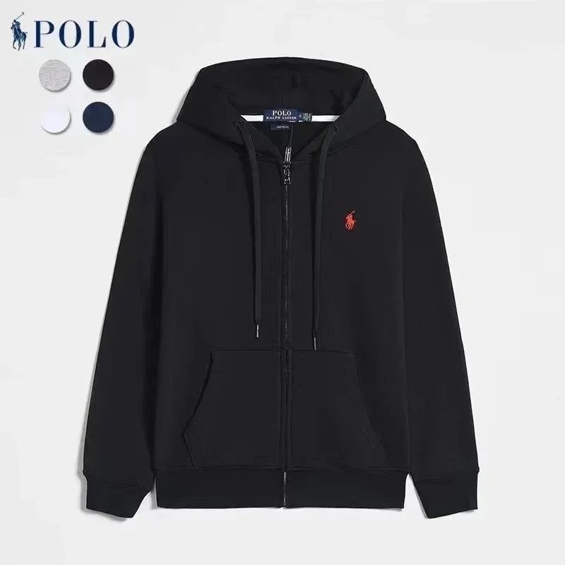 黑色红标拉链  hoodie