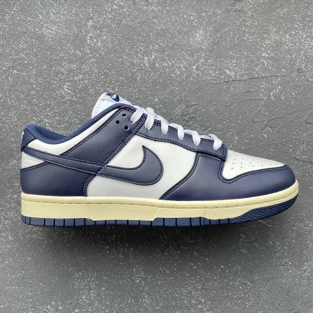 Midnight Navy and White