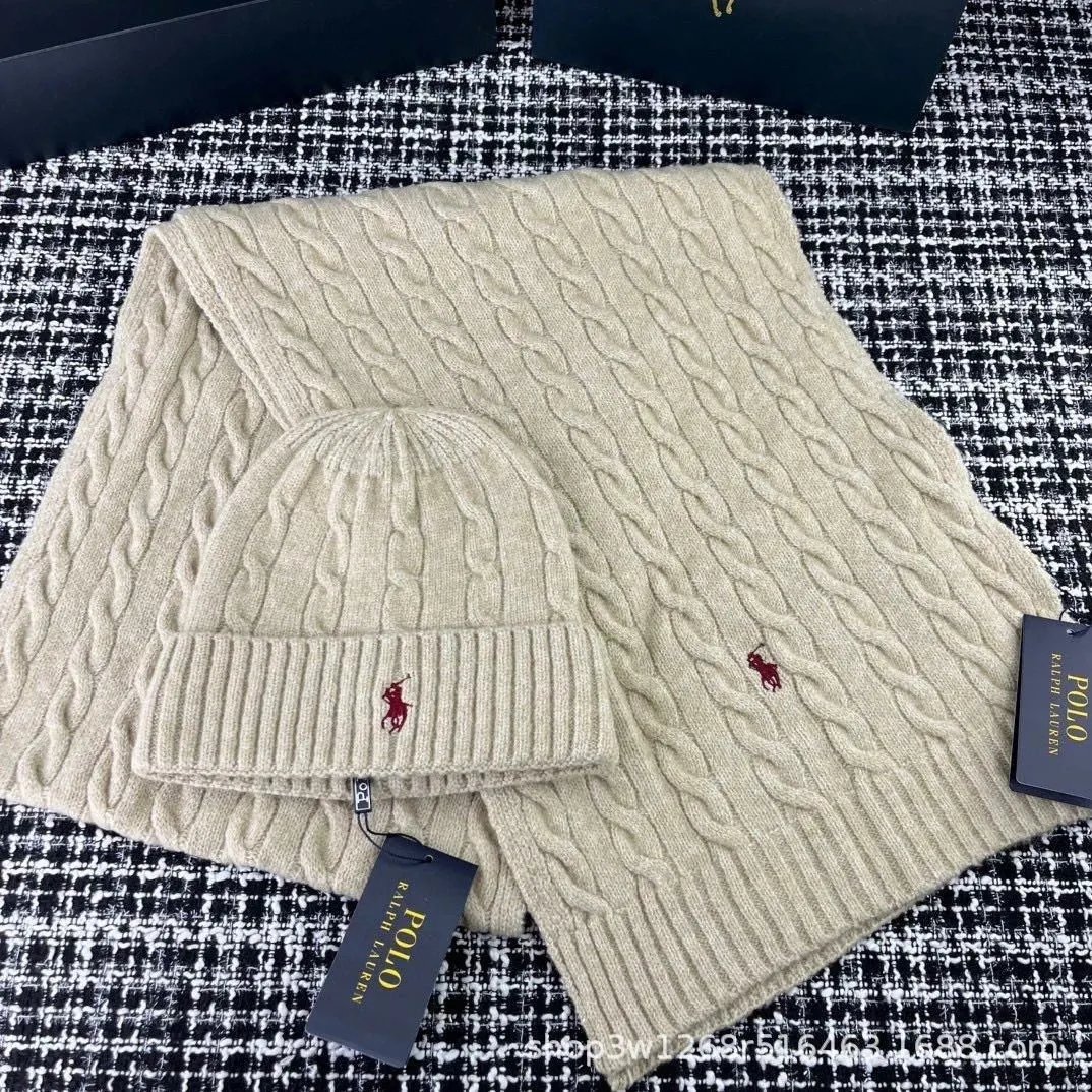 RALPH LAUREN-麻花纹米白