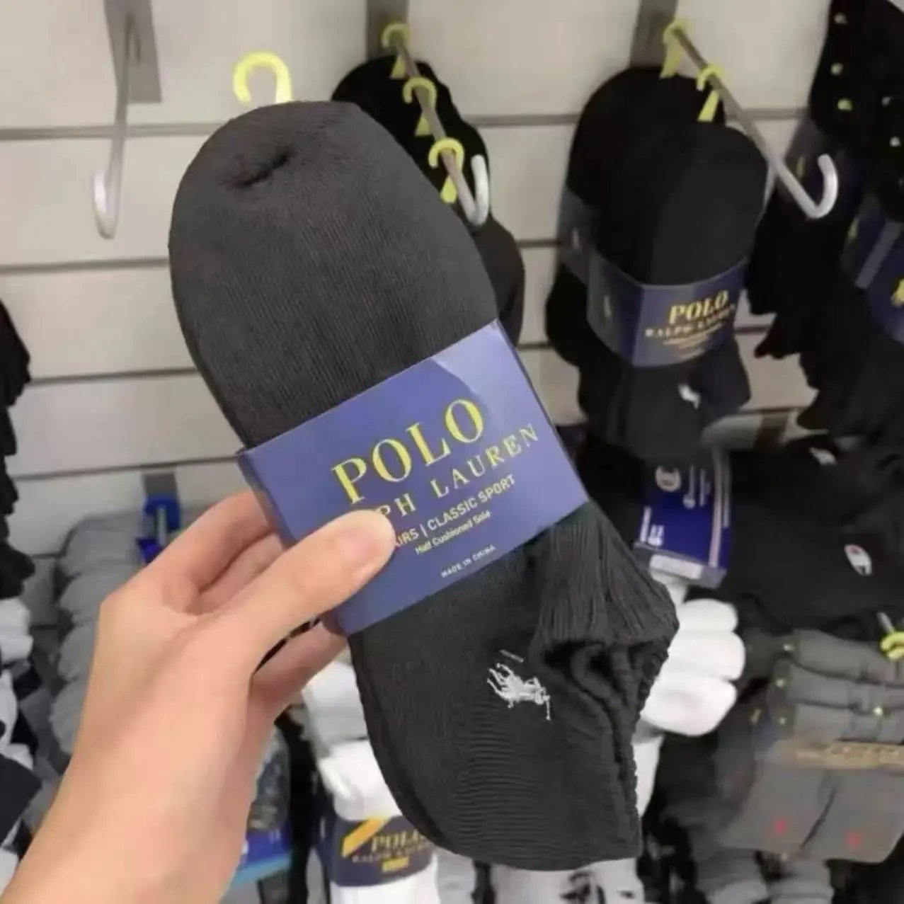 Ralph Lauren黑色短6双