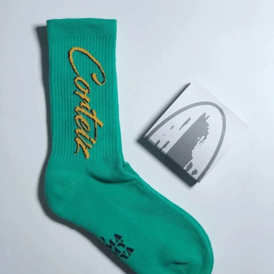 Corteiz绿黄1双