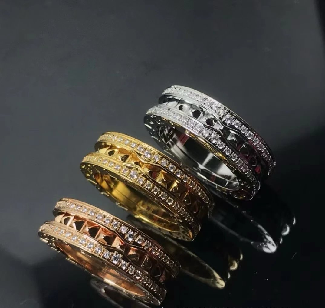 6#（窄版白金菱角+双排钻）