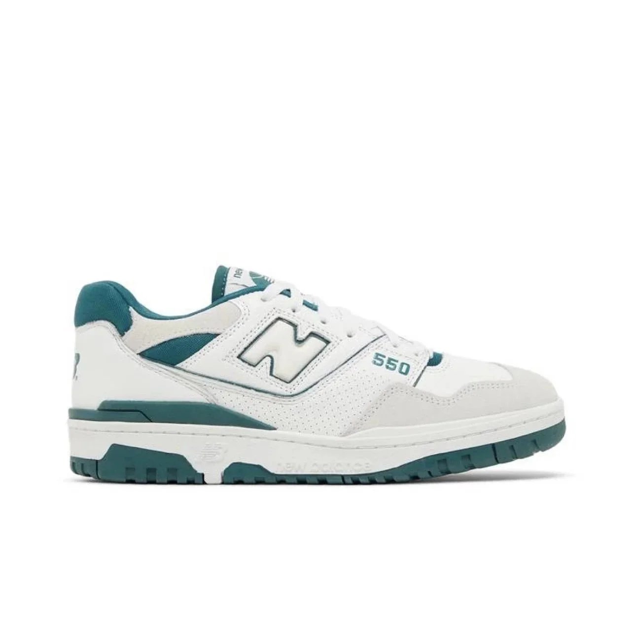 White Vintage Teal
