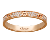 Two Rows of Diamond Rings