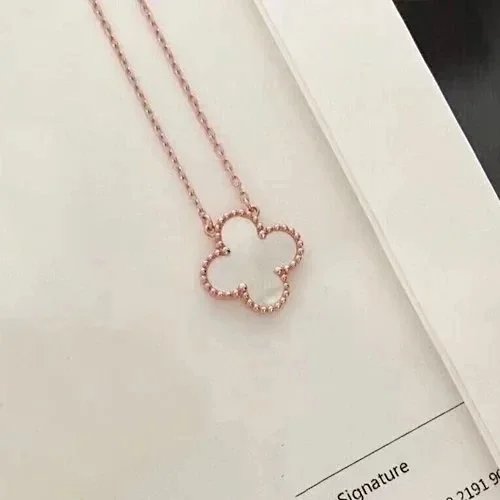 玫瑰金色白贝母