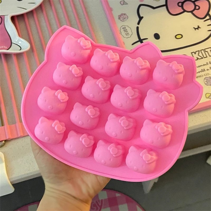 16连kt猫冰格【食品级硅胶】