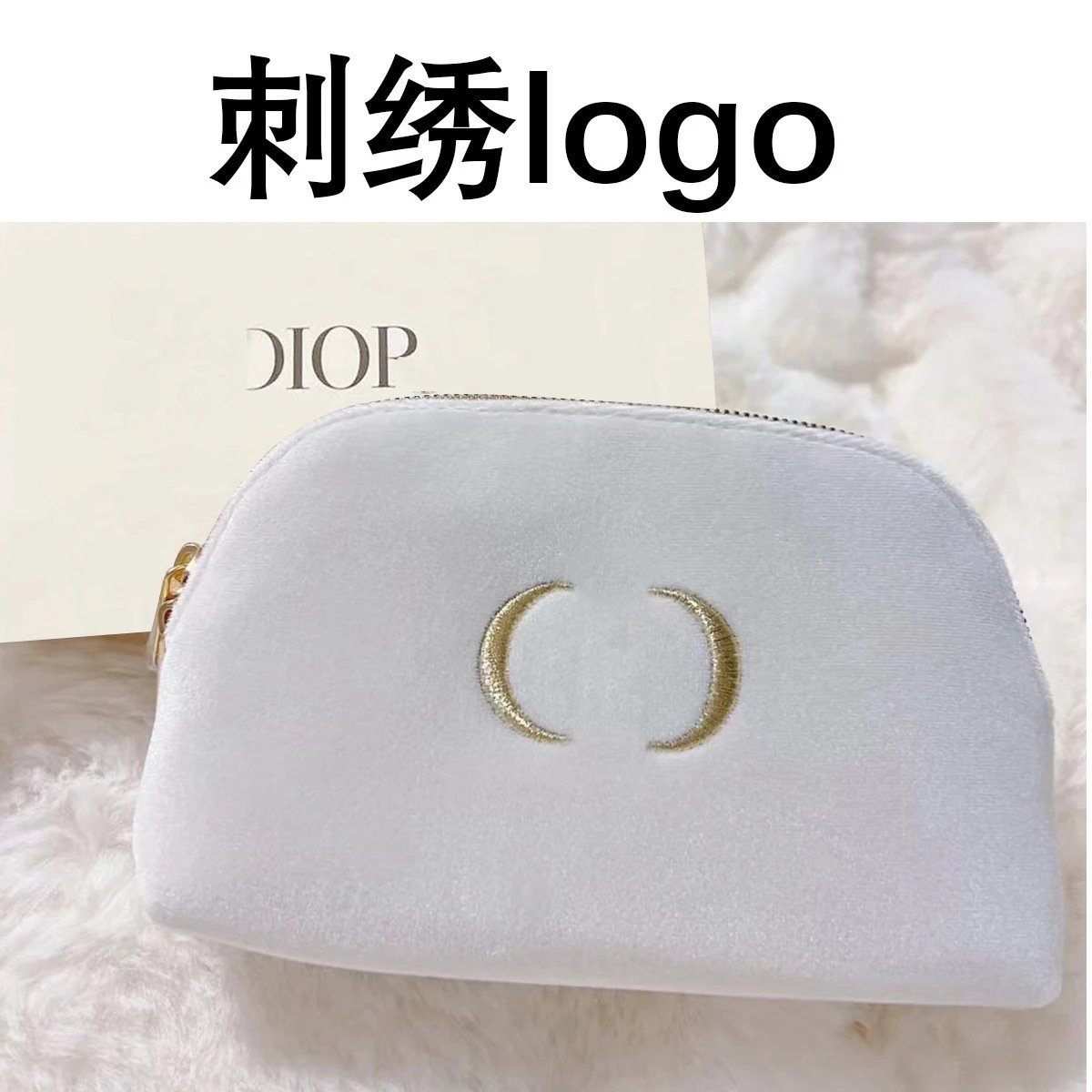 贝壳形-刺绣CD（有礼盒）白色