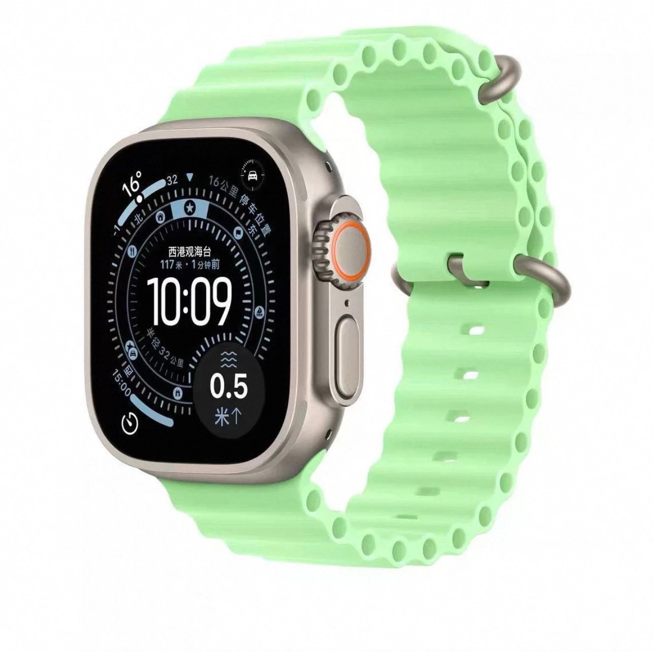 ultra3 Green watch strap（2025new）