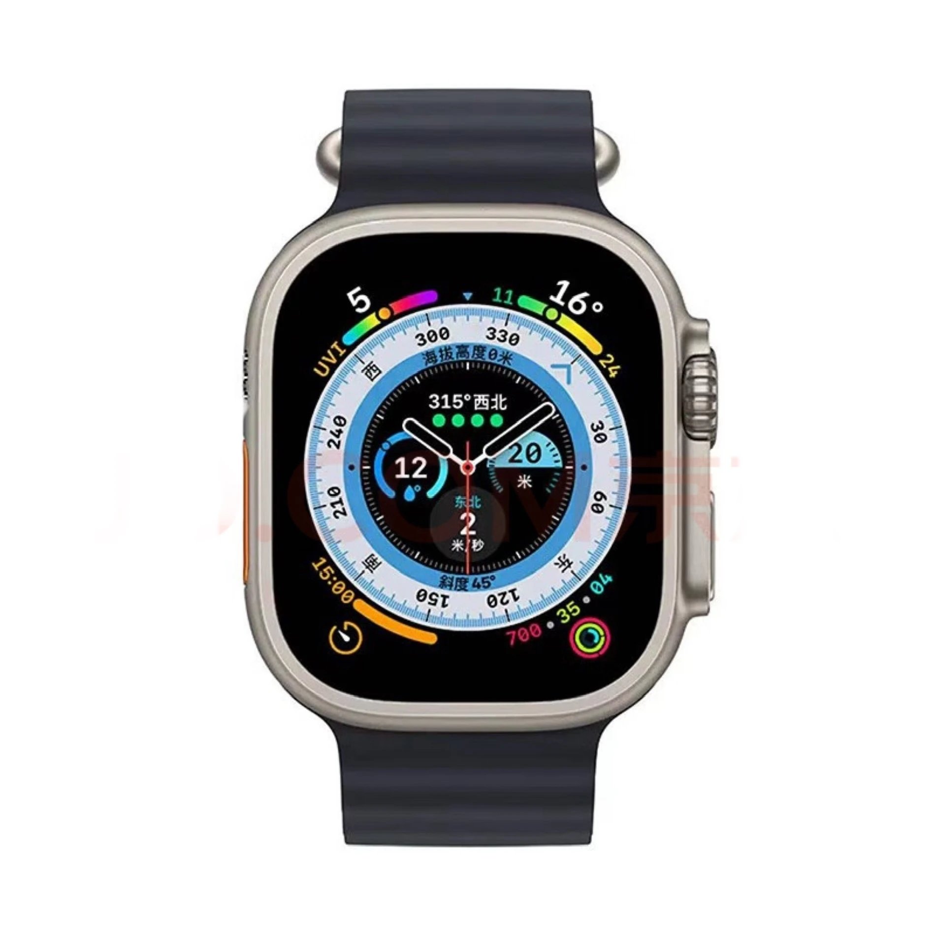 Ultra 2 black strap 
