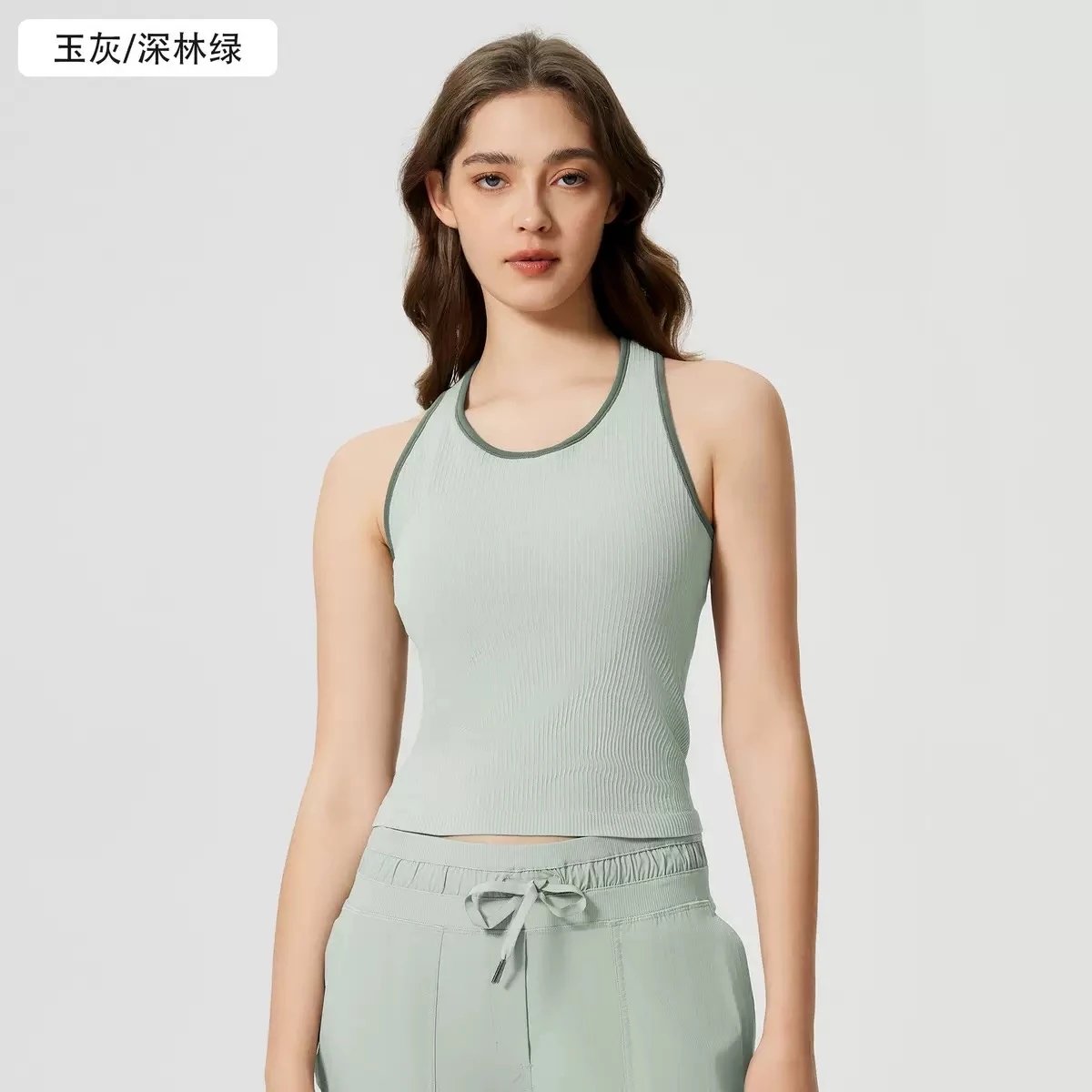 玉灰/森林绿