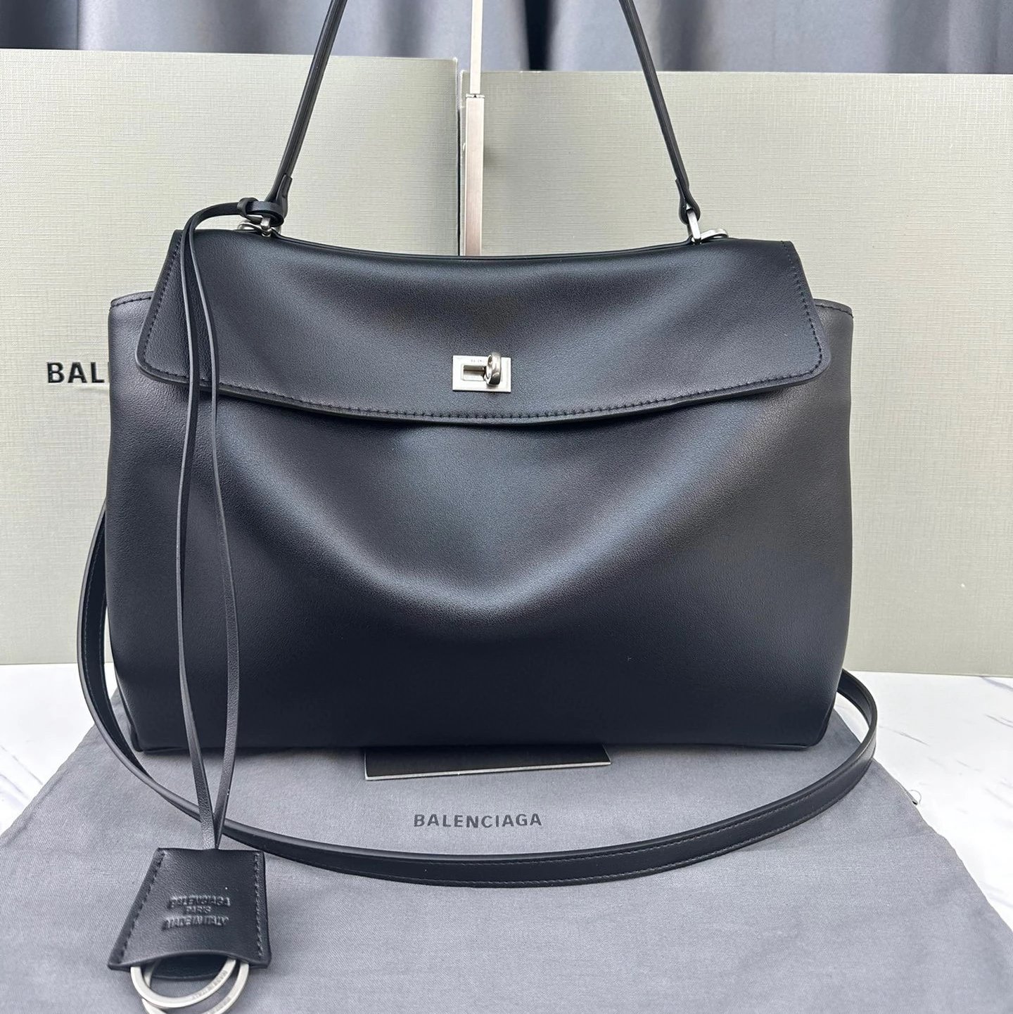 黑银中号34cm