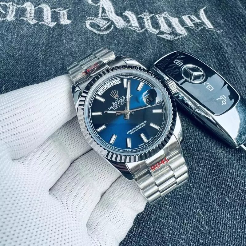 银边·蓝盘钢带 41MM【适用男款】
