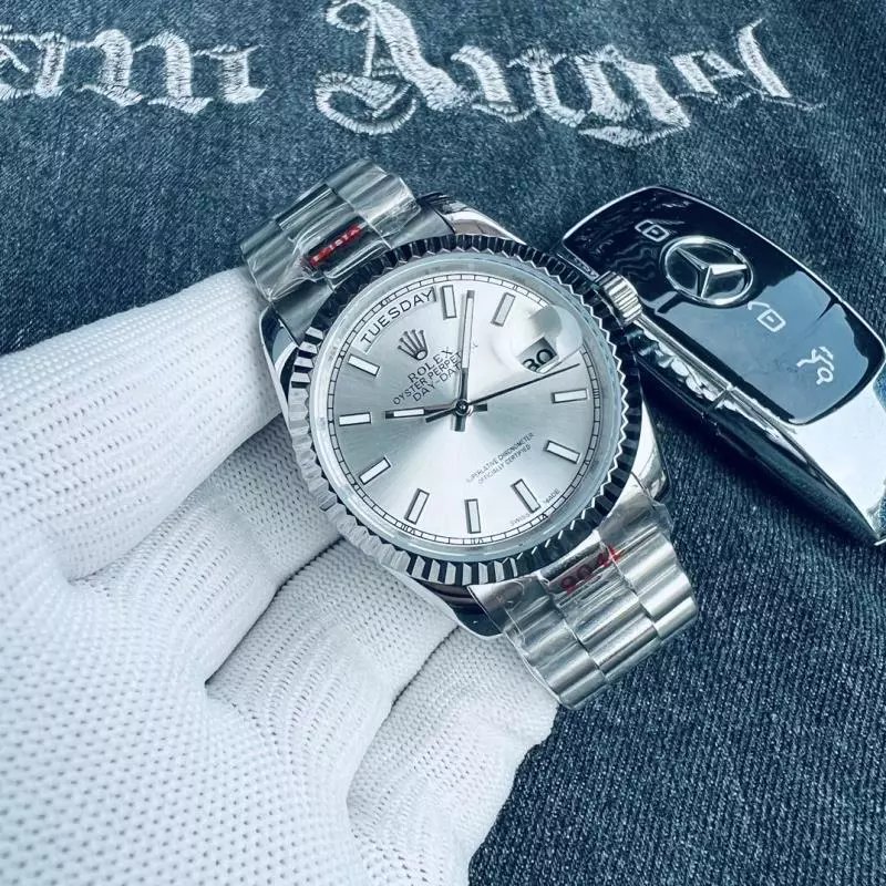 银边·白盘钢带 41MM【适用男款】