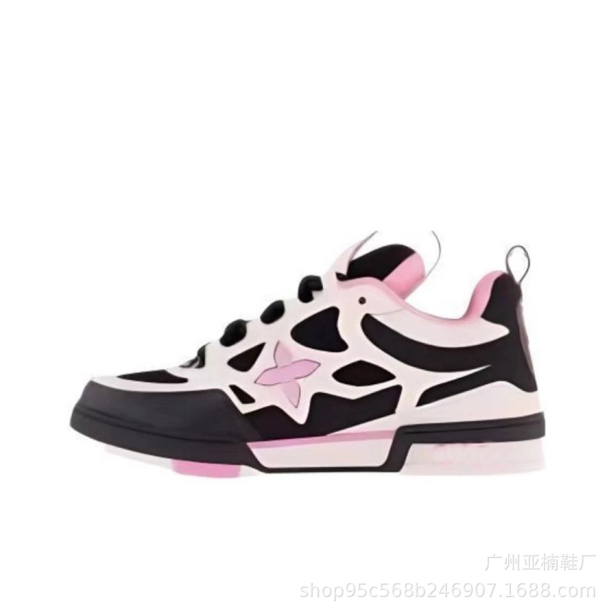 粉红色