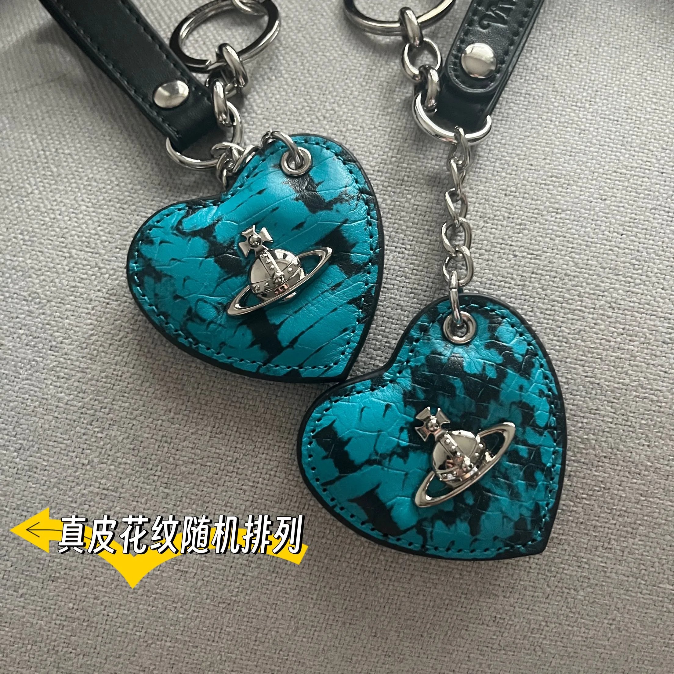 牛皮蓝图案随机有瑕疵 瑕疵随机