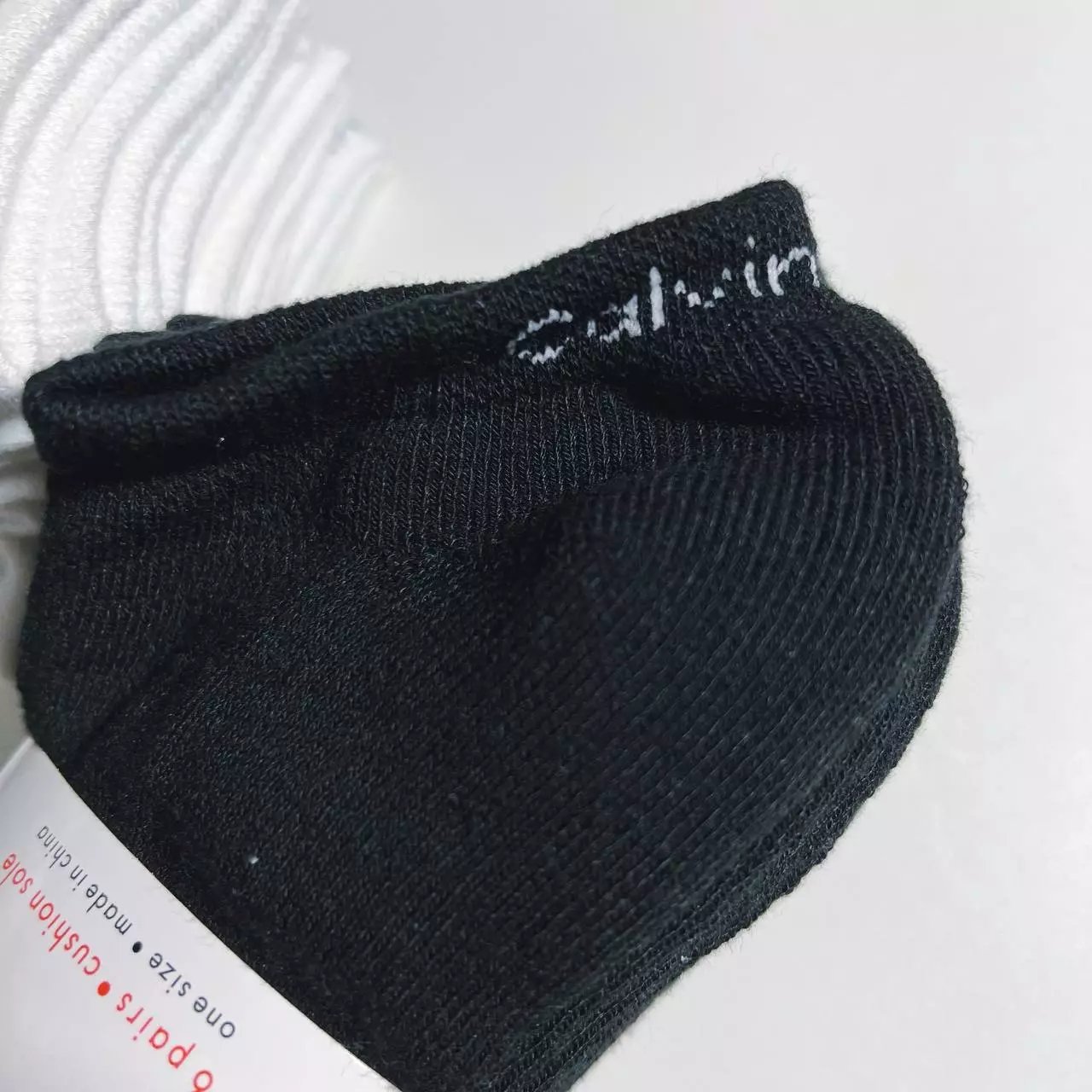 黑色6双装