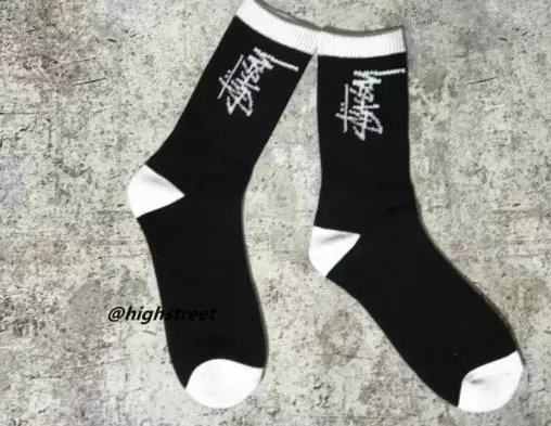 字母黑色白罗口