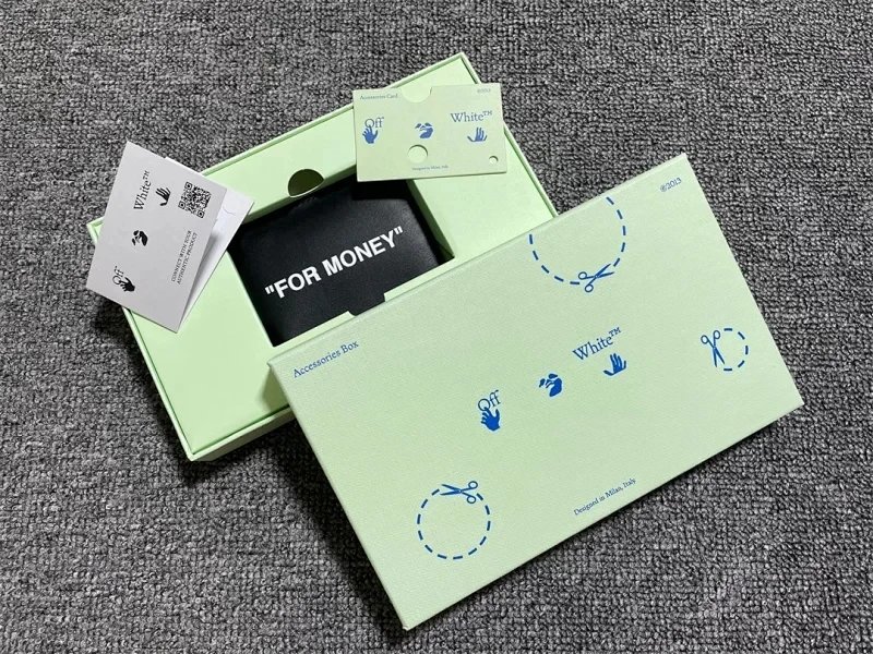FOR   MONEY 钱包 (WHITE BOX) 有盒子